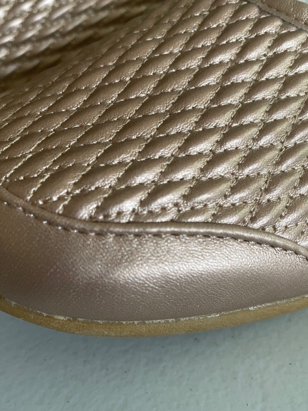 Beacon Rose-Gold Flats Comfort-Well "Brenda" Stretch N' Form Slip-on Size 8 - Picture 4 of 7